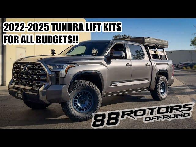 3G 2024 Toyota Tundra Lift Setups For All Budgets!