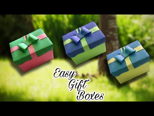 Easy Gift Box Making |Easy Handcrafting |Sister's Arts And Crafts