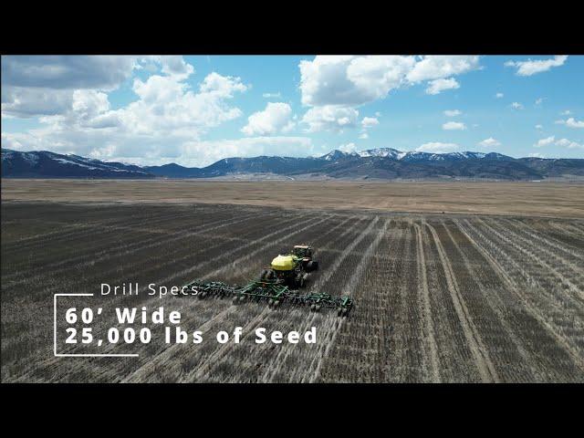 No Till Grain Planting 2023! KHart Industries cutting through residue