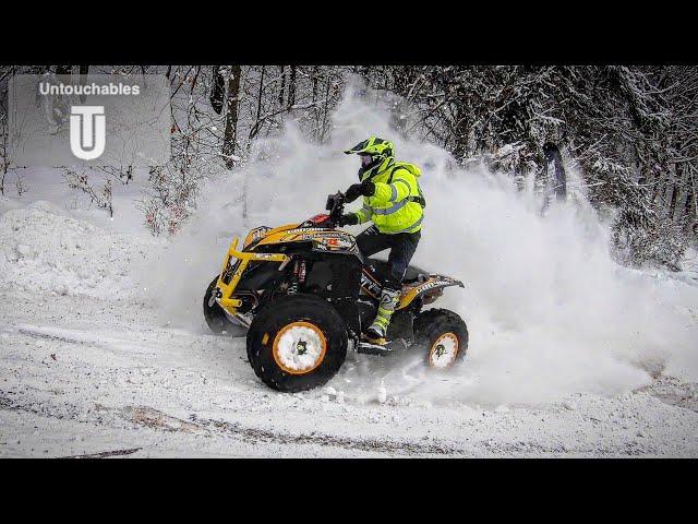 Frozen Rush  Snow Ice Race ️️ATV SSV QUAD MOTO️"Băiuț, Maramureș" Day 1