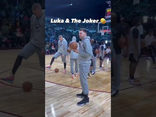 Luka Doncic & Nikola Jokic Funny Moments from All Star Weekend