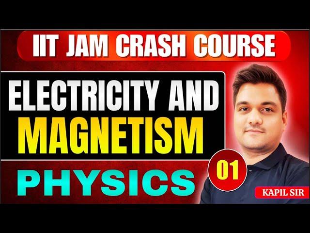 EMT IIT JAM physics | IIT JAM Physics Crash course L-1 | IIT JAM Revision | IIT JAM 2025 Prep