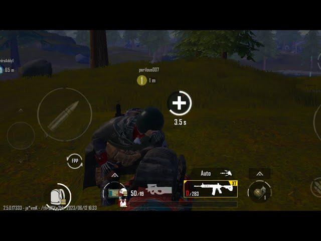 0.5 Health pe chicken dinner ️.....#BGMI..... @BGMIFANS