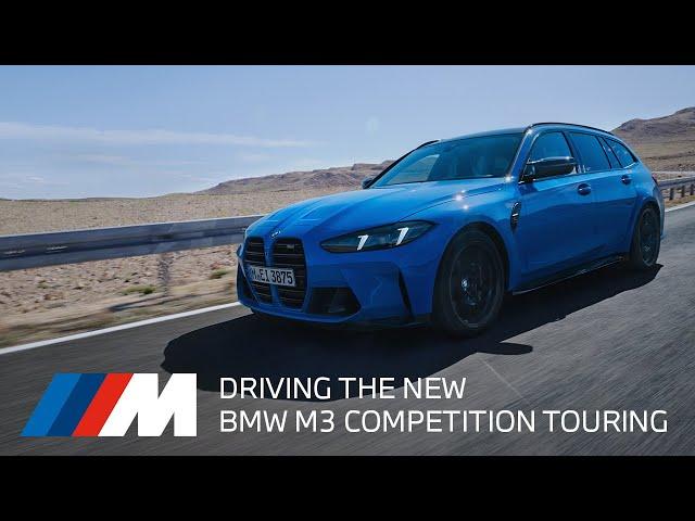 Driving the new BMW M3 Competition Touring.