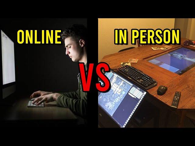 The Pros and Cons of Online vs In person play (ft. Okayest DM)