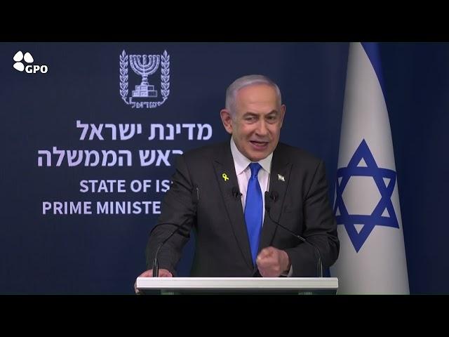 PM Netanyahu's Remarks at Press Conference for Foreign Media