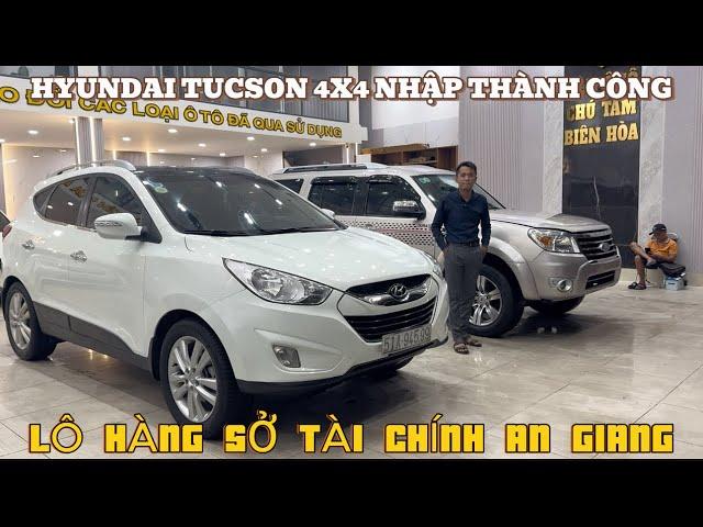 12/10 THANH LÝ SỞ TÀI CHÍNH AN GIANG FORD EVEREST 2.5 DẦU 2012 VÀ HYUNDAI TUCSON 4X4 NHẬP HÀN 2011