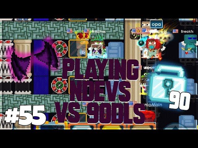 PLAYING NIGHTMARE DEVIL WINGS VS 90DLS [LOST 100DLS?] !! - GROWTOPIA #55