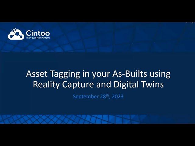 How To Optimize Digital Twins - It’s all about Asset Tagging