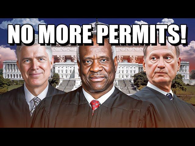 Supreme Court Emergency Decision To End All Firearm Permits Nationwide Gets DOJ & State Support!