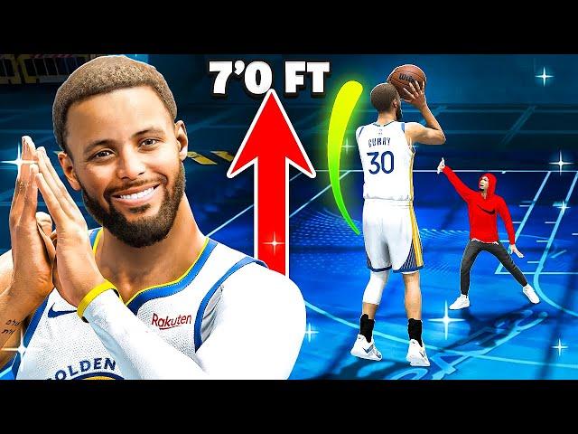 I Made Steph Curry a Giant