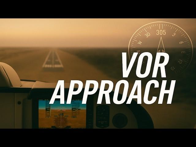 Mastering VOR Approaches in MSFS – IFR Lesson 6 | Full Manual Instrument Approach