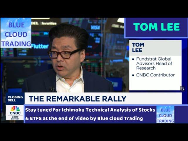 TOM LEE says "WHAT STOCKS DO IN THE NEXT MONTH IS A ..."