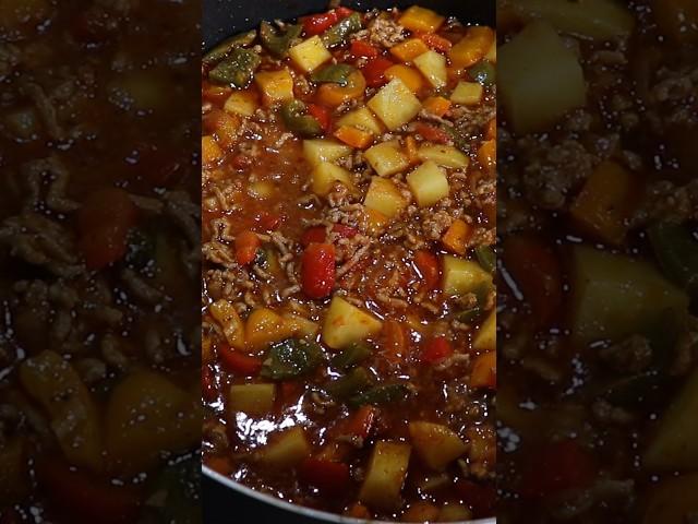 Herzhafter Bauerneintopf #hackfleisch #eintopf #einfacherezepte