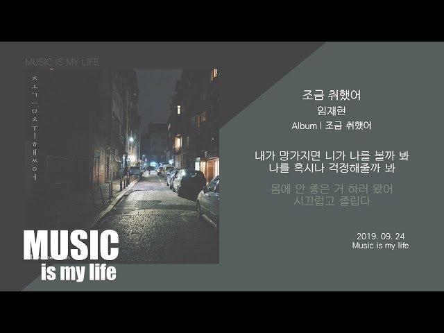 임재현 - 조금 취했어 / 가사