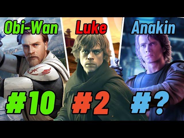 Ranking EVERY Jedi From WORST to BEST