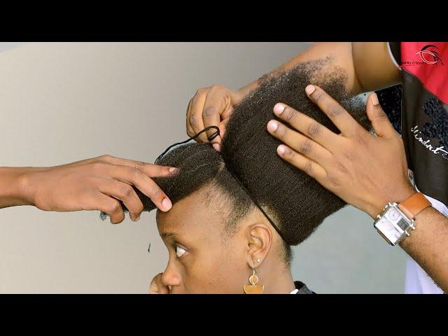 Finally I Got The Quickest Method For Natural Hair Styling. Very Detailed Tutorial.