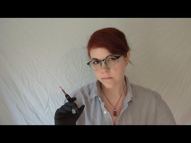 ASMR -  Ear Cleaning and Experimenting Roleplay (IUI23) Mad Science Personal Attention, Soft Spoken