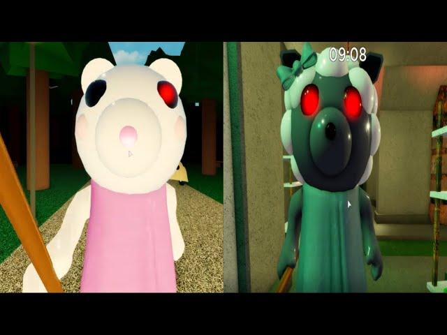 Old vs New Redesign Sheepy Jumpscare - Roblox Piggy