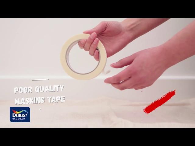 How to Apply and Remove Masking Tape - Dulux Decorating Tips