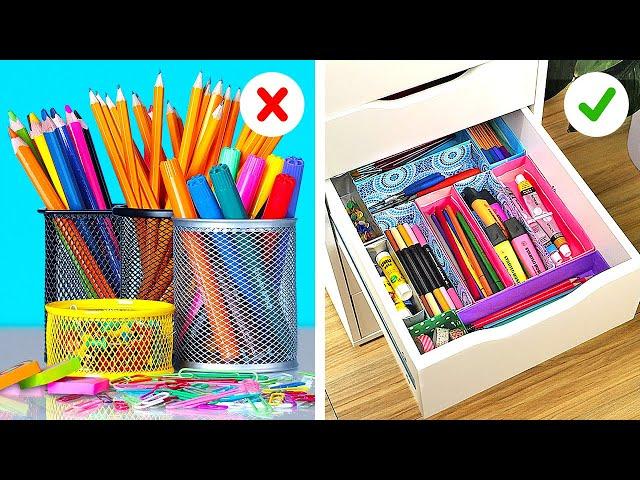 Smart School Stationery Hacks || Back to School Hacks You Will Love