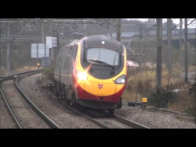 Virgin Pendolino's Full on Tilt at 125mph