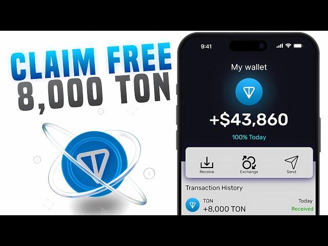 7,000 TON Coins for Free in 5 Minutes – Secret Revealed!