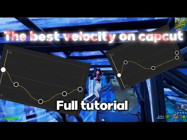 The best Velocity on Capcut  (Full Tutorial)