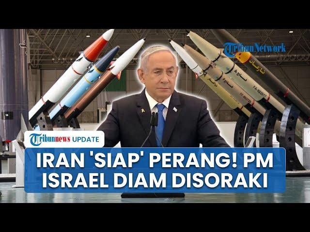 Rangkuman Israel-Hamas: Netanyahu Mematung 'Diinjak' Warga, Iran Tabuh Genderang Perang Balas IDF