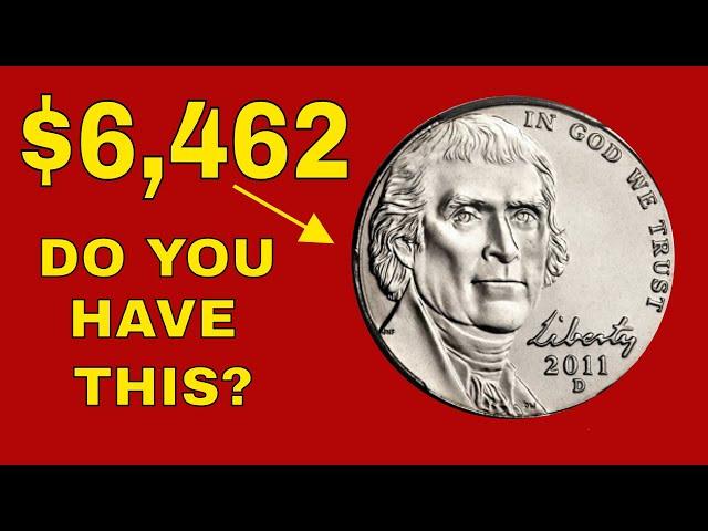 2011 Jefferson Nickels worth money! Jefferson Nickels value!