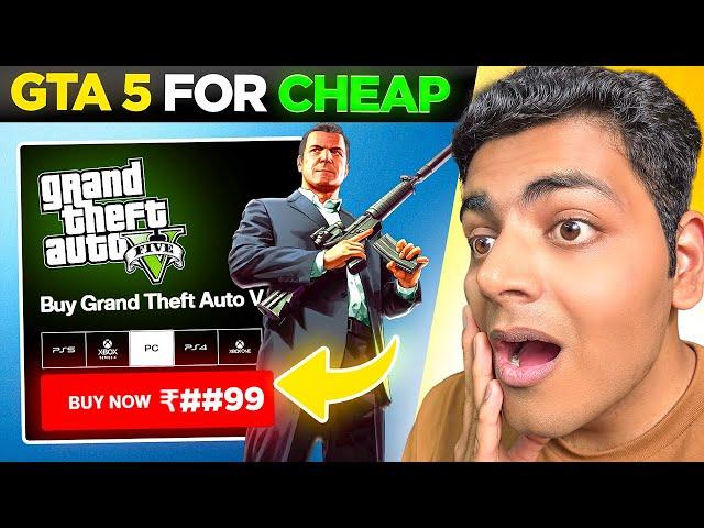 How To Buy Original GTA 5 For Cheap | Steam Games For Cheap