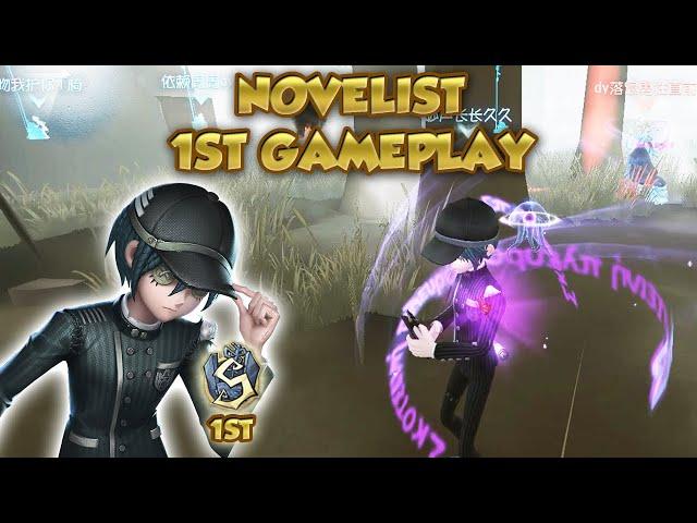 Novelist 1st Gameplay | Identity V | 第五人格 | 제5인격 | Novelist