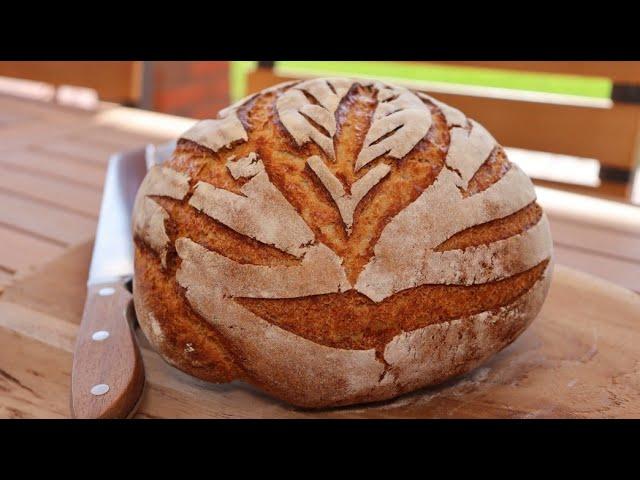 Joghurtkruste - saftig und knusprig / Brot einfach selber backen / yoghurt bread recipe