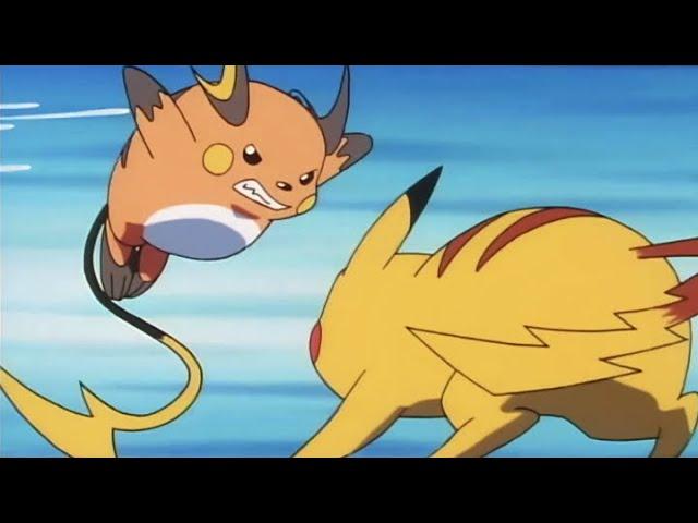 ¡Pikachu vs. Raichu! | Pokémon: Liga Añil | Clip oficial