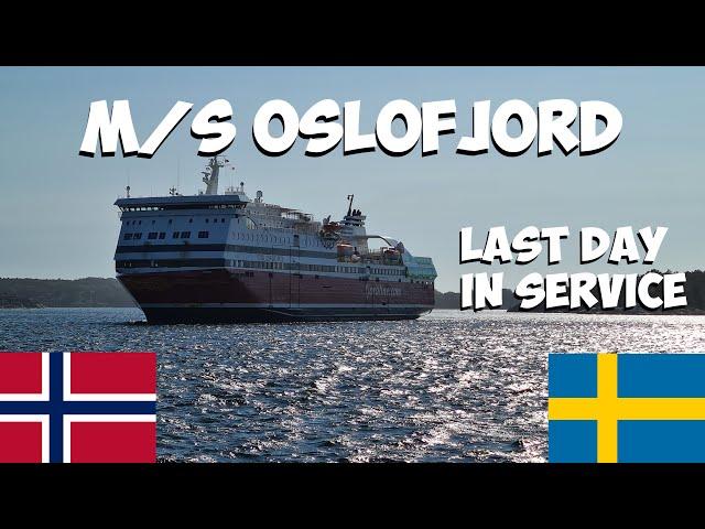 Ferry crossing Strömstad to Sandefjord with M/S Oslofjord | July 2023 | Fjord Line