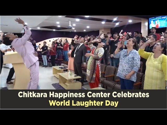 Laughing for Wellness: Chitkara Happiness Center Celebrates World Laughter Day