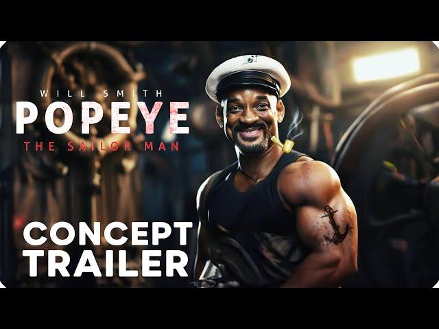 POPEYE THE SAILOR MAN: Live Action Movie – Full Concept Trailer – Will Smith