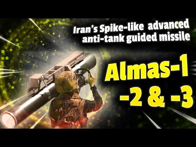 Almas missile: Iran's high-tech Spike-variants