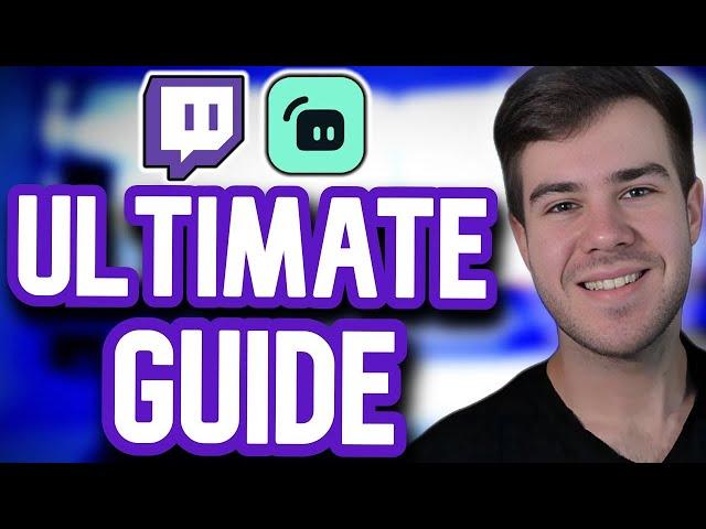 How To Stream On Twitch Using Streamlabs 2024  (For Beginners)