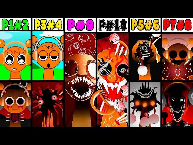 All Phases in Incredibox Sprunki! Phase 2 VS Phase 3 VS Phase 4 VS Phase 5 VS Phase 6 VS Phase 7-10