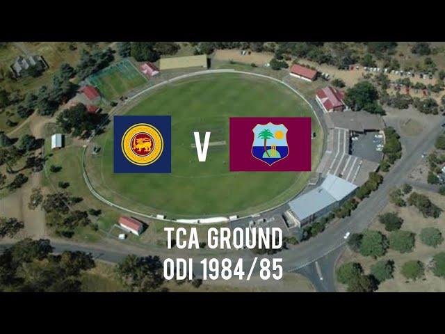 Sri Lanka V West Indies ODI 1984/85 TCA Ground Hobart