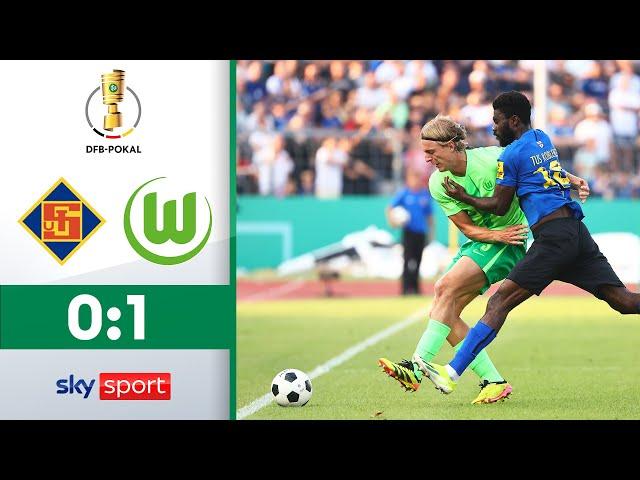 Wölfe zittern sich weiter! | TuS Koblenz - VfL Wolfsburg | Highlights - 1. Runde | DFB Pokal 2024/25