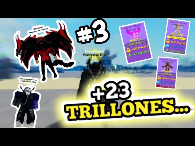 23 TRILLONES!!! reaccionando a cuentas#3   MUSCLE LEGENDS  | ROBLOX