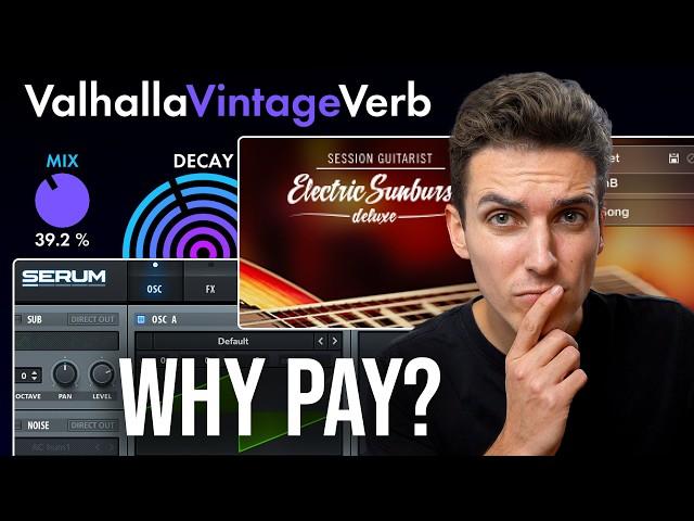 I found free versions of my 5 favorite VST plugins