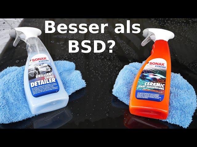 Sonax Ceramic Spray Versiegelung Test & Vergleich mit Sonax BSD