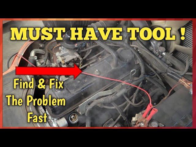 Must Have Mechanics Tool. How To Find Vacuum & Evap Leaks Fast. Fix P0171 P0174 P0455 P0457.