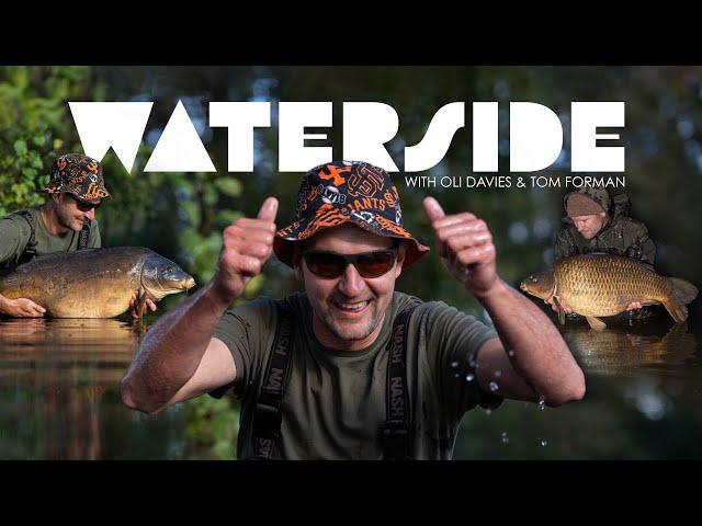 Hunt for a 65lb+ Common | Carp Fishing at Waterside | Oli Davies & Tom Forman