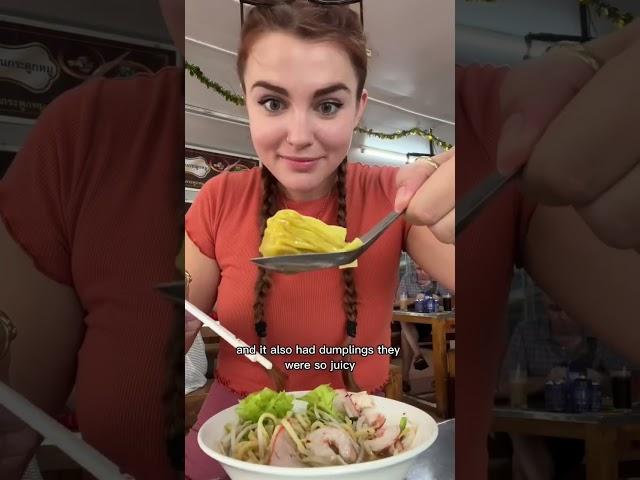 Everything I ate for $10 in Thailand!  #foodie #shorts #eating #thailand #streetfood #thaifood