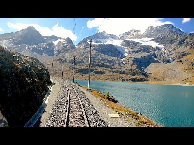  Cab ride St. Moritz - Tirano (Bernina pass), Switzerland to Italy [10.2019]