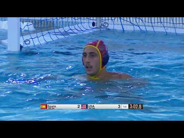 USA Water Polo Men's National Team vs Spain - FULL GAME on ESPNU - June 26, 2024